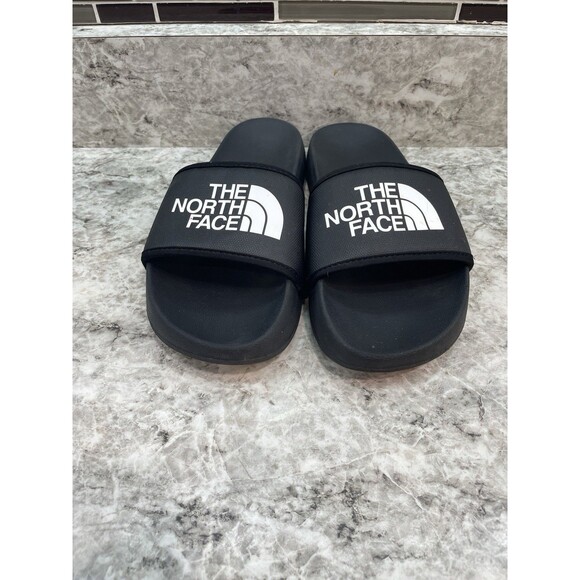 The North Face Sandals Womens 7 Base Camp Slide 3 Shower Black Open Toe - Picture 1 of 6